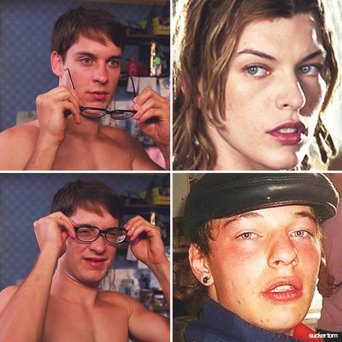 28 memes que mostram celebridades e seus dublê de uma maneira engraçada 20