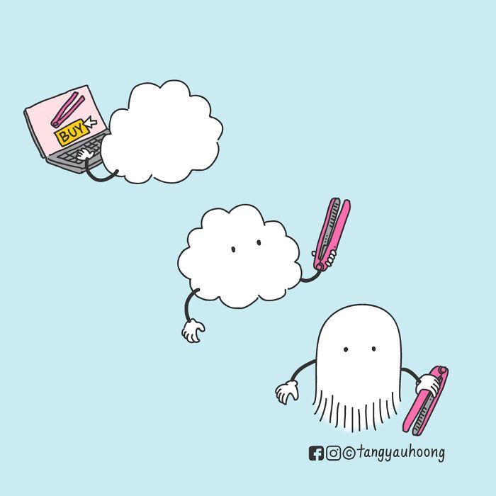 Sou ilustrador e designer gráfico e criei esses quadrinhos com finais inesperados (18 fotos) 4