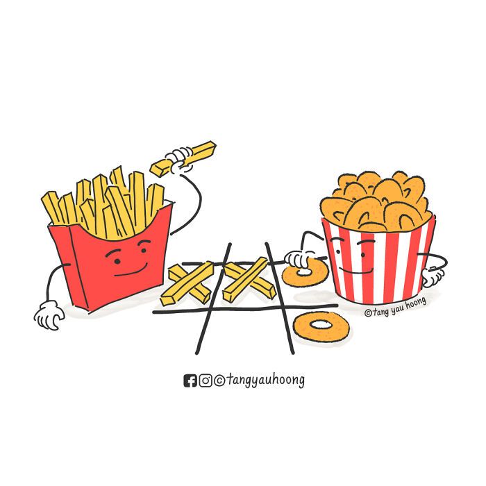 Sou ilustrador e designer gráfico e criei esses quadrinhos com finais inesperados (18 fotos) 9