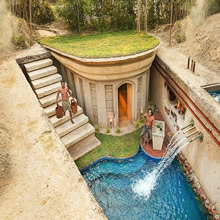 100 dias construindo uma cabana subterrânea