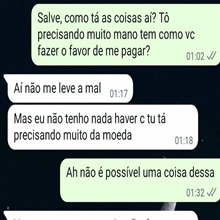 Quando você empresta dinheiro para um amigo