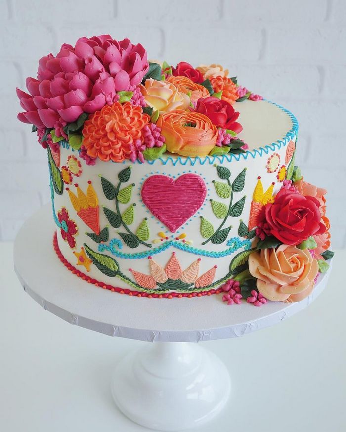 Artista cria bolos bordados comestíveis e eles são bonitos demais para comer (15 fotos) 2