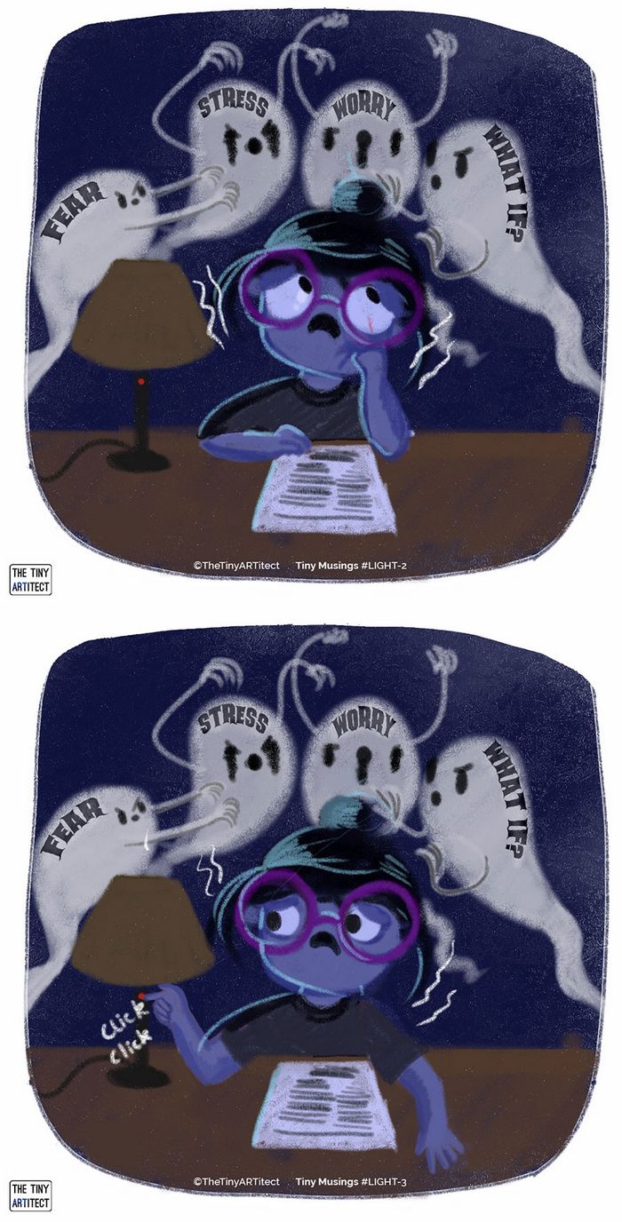 Artista ilustra pequenas coisas que acontecem na vida dela (6 quadrinhos) 9