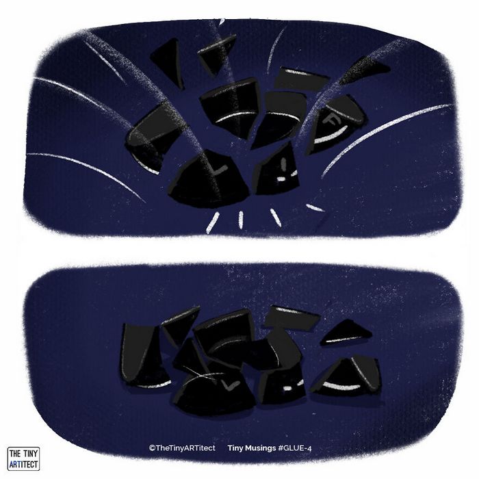 Artista ilustra pequenas coisas que acontecem na vida dela (6 quadrinhos) 17