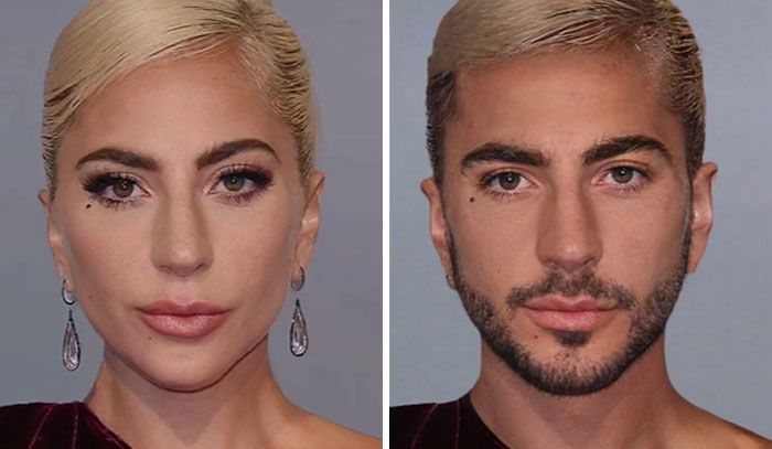 35 celebridades trocado de gênero por este TikToker 3