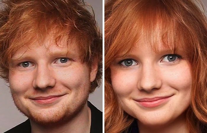 35 celebridades trocado de gênero por este TikToker 5