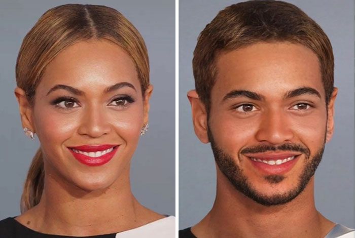 35 celebridades trocado de gênero por este TikToker 14