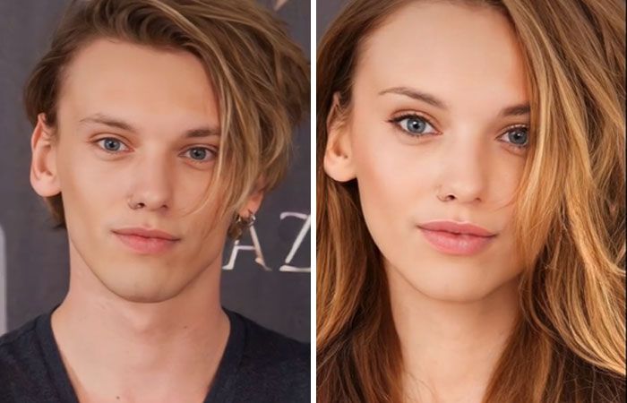 35 celebridades trocado de gênero por este TikToker 29