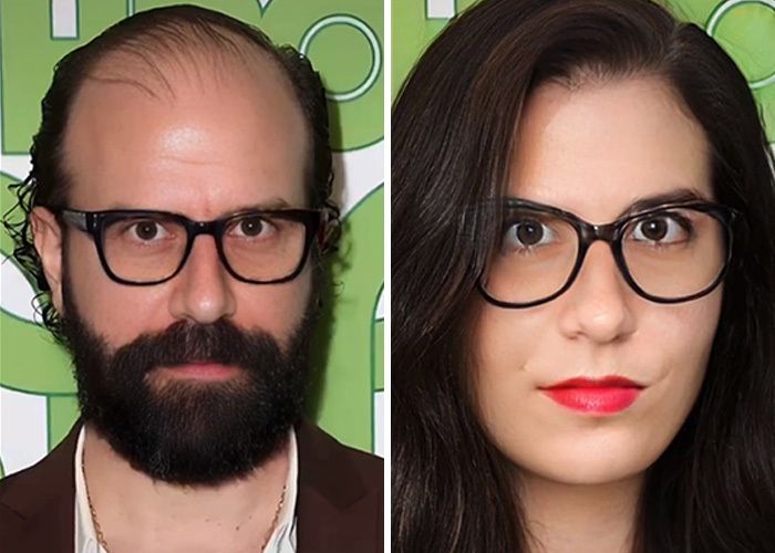 35 celebridades trocado de gênero por este TikToker 35