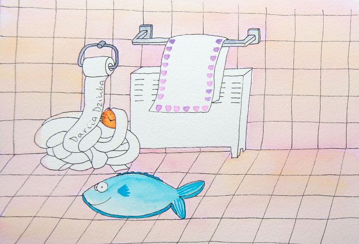 40 ilustrações divertidas que mostram as vantagens de viver com um gato 33