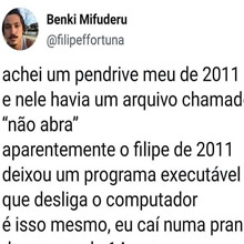 Quando você cai na sua própria pegadinha