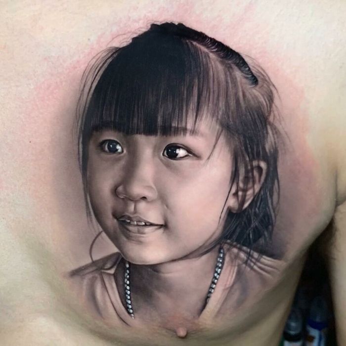 Artista faz tatuagens que parecem ter sido impressas na pele (42 fotos) 7