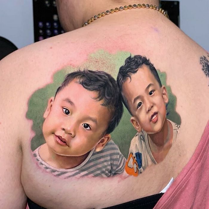 Artista faz tatuagens que parecem ter sido impressas na pele (42 fotos) 8