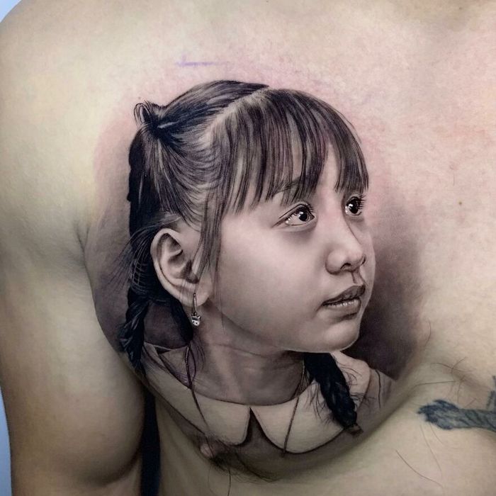 Artista faz tatuagens que parecem ter sido impressas na pele (42 fotos) 9
