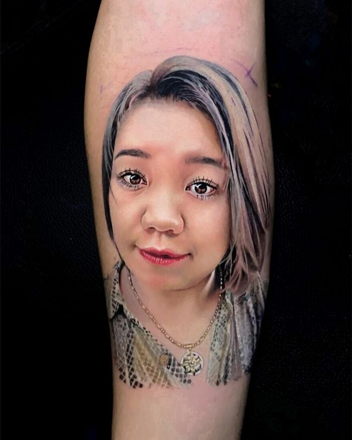 Artista faz tatuagens que parecem ter sido impressas na pele (42 fotos) 11