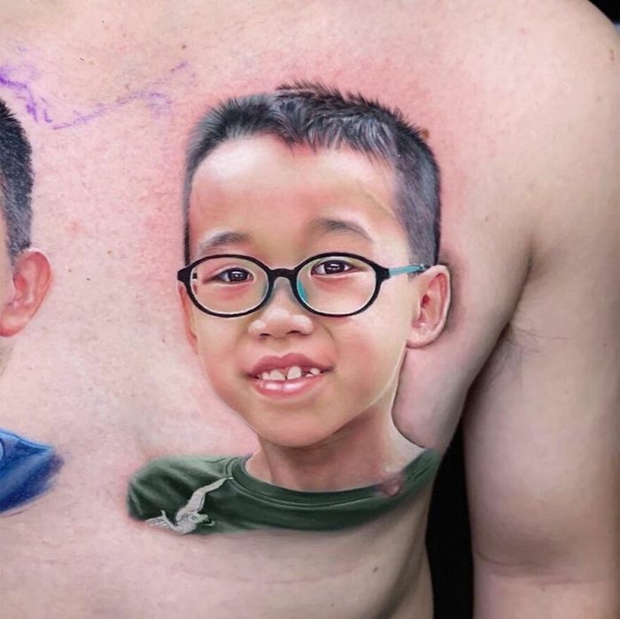 Artista faz tatuagens que parecem ter sido impressas na pele (42 fotos) 12