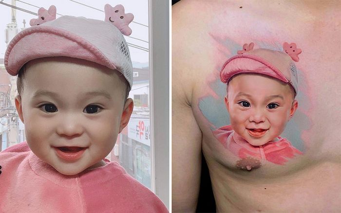 Artista faz tatuagens que parecem ter sido impressas na pele (42 fotos) 28