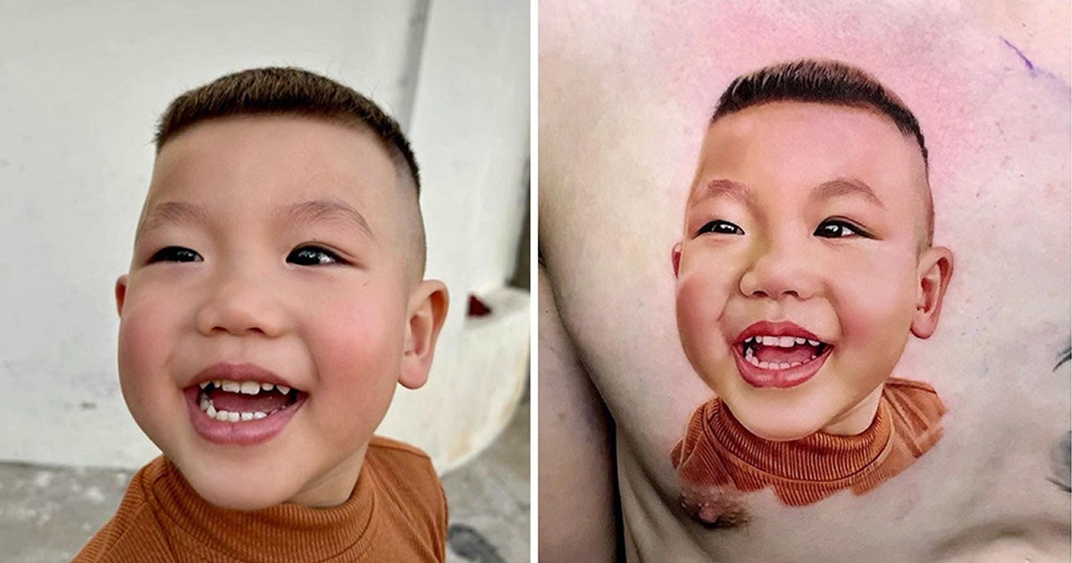 Artista faz tatuagens que parecem ter sido impressas na pele (42 fotos)