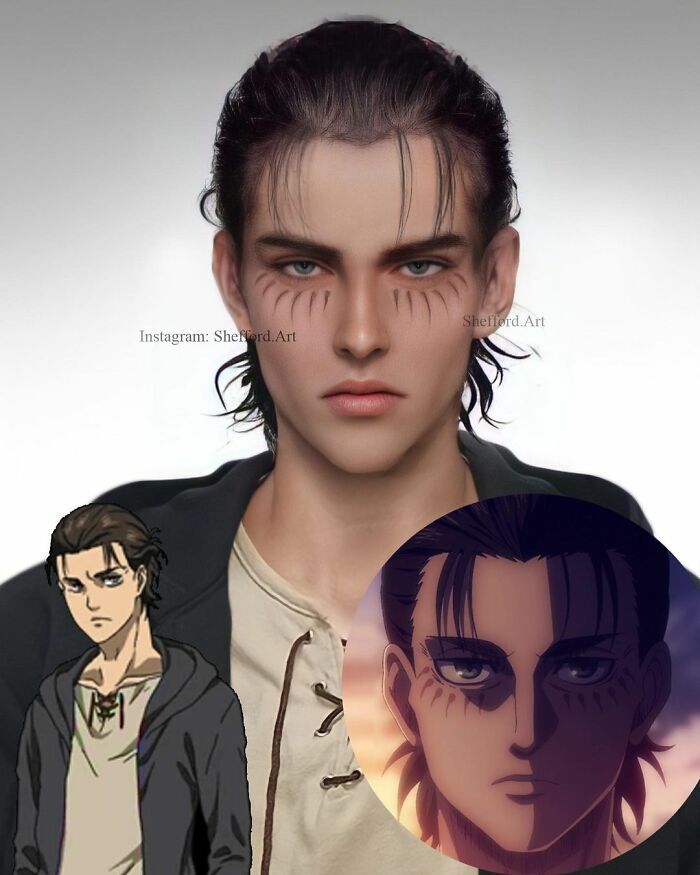 Artista recria 34 personagens de anime e videogame com ajuda da inteligência artificial 15