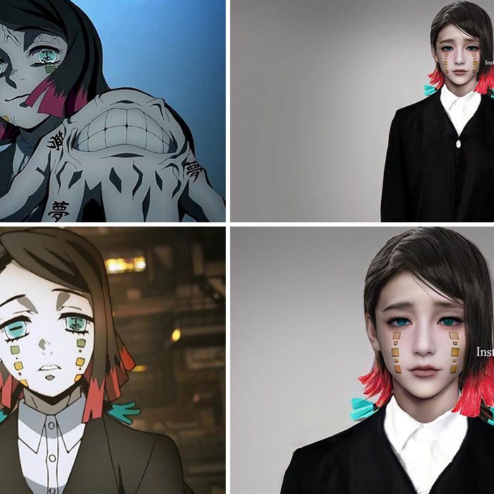 Artista recria 34 personagens de anime e videogame com ajuda da inteligência artificial 27
