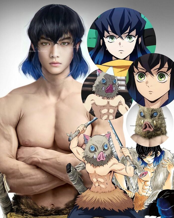 Artista recria 34 personagens de anime e videogame com ajuda da inteligência artificial 29