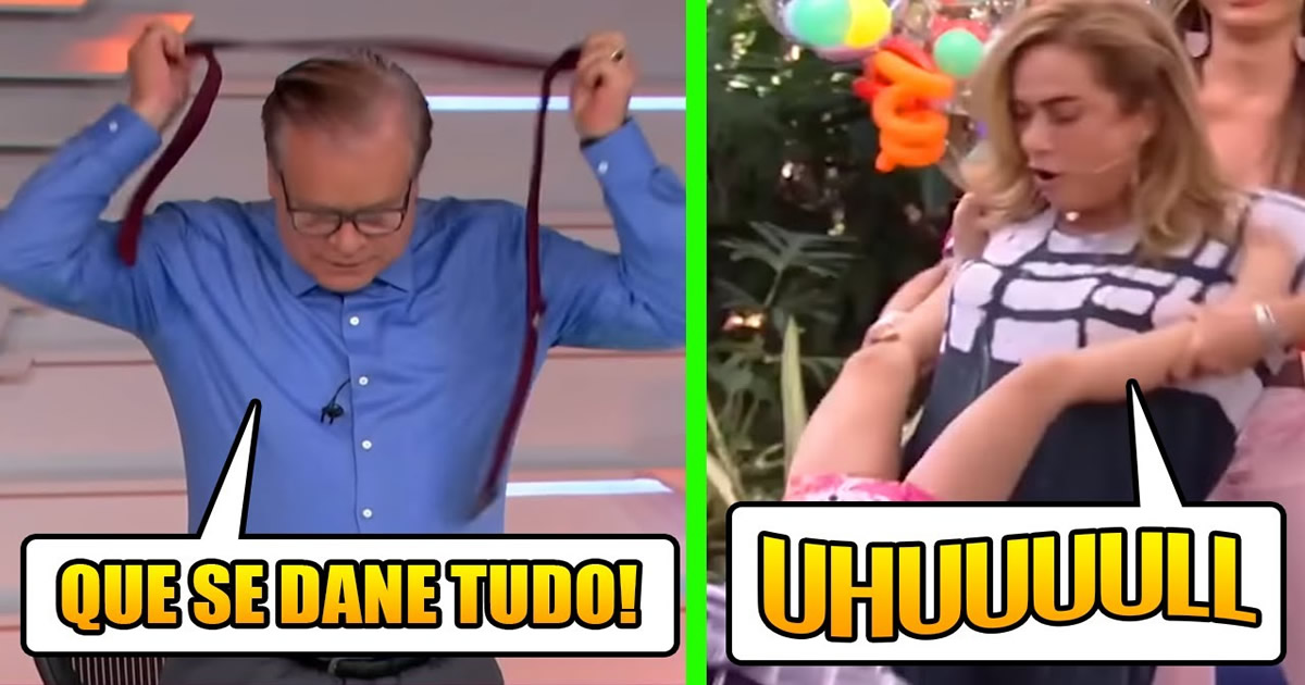Famosos que se empolgaram e passaram dos limites!