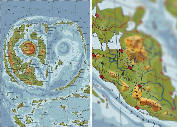 29 mapas em homenagem à natureza e aos animais 3 29 mapas em homenagem à natureza e aos animais 3