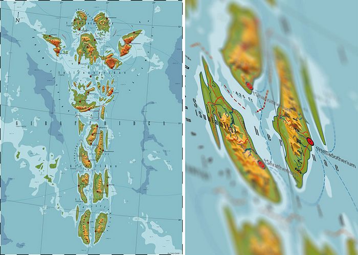 29 mapas em homenagem à natureza e aos animais 4