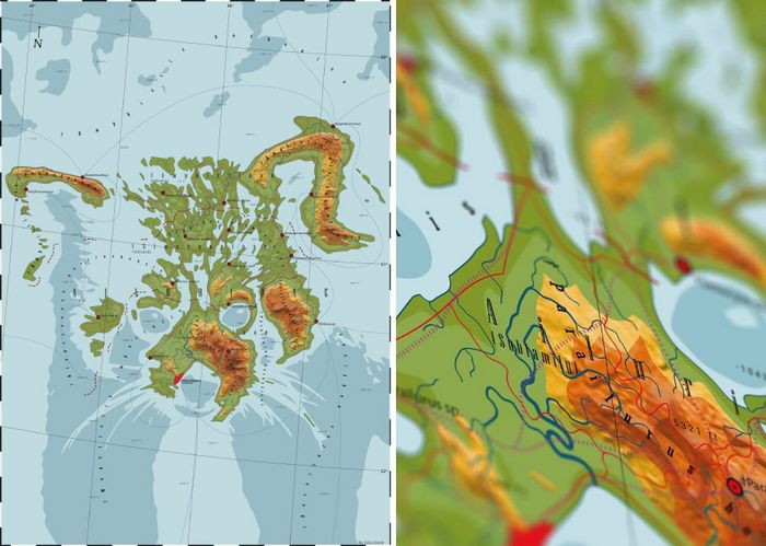 29 mapas em homenagem à natureza e aos animais 6