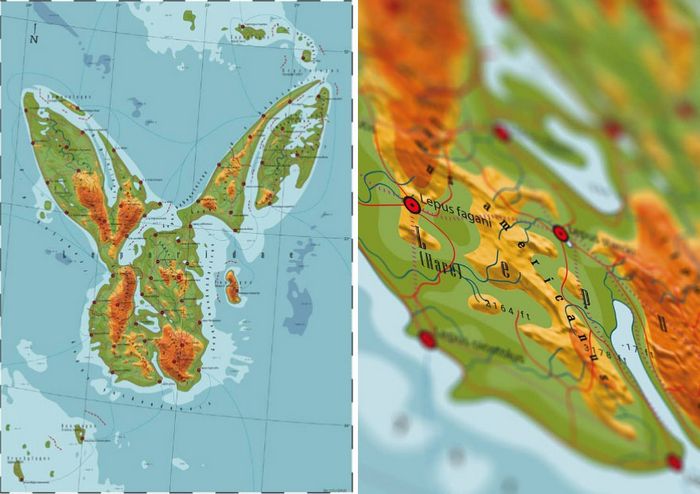 29 mapas em homenagem à natureza e aos animais 12