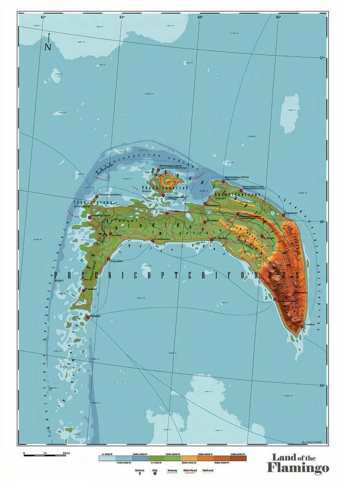 29 mapas em homenagem à natureza e aos animais 26 29 mapas em homenagem à natureza e aos animais 26