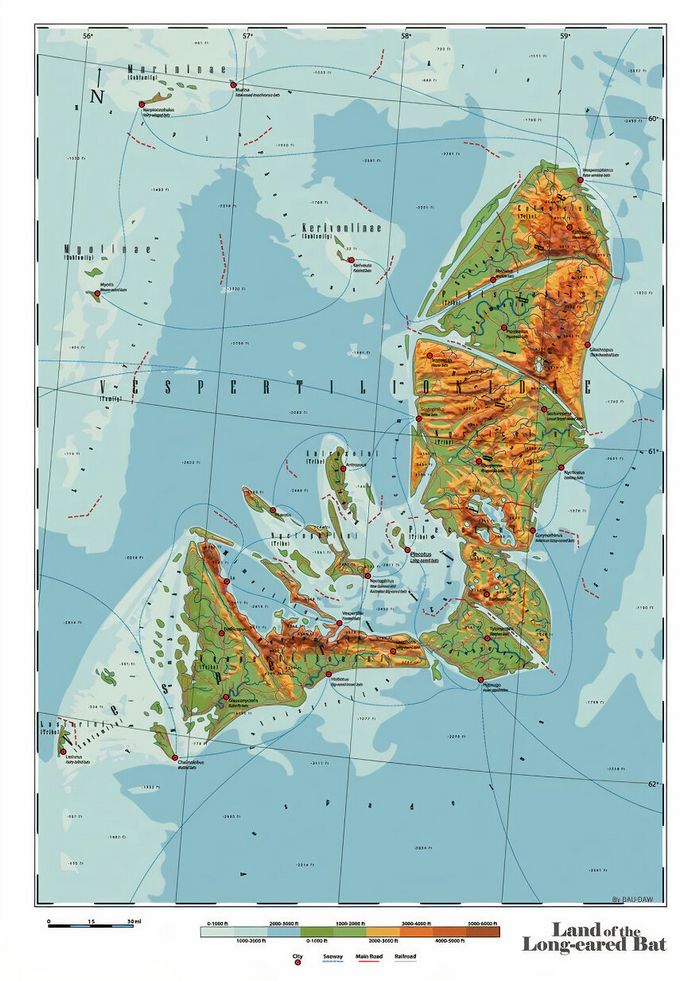 29 mapas em homenagem à natureza e aos animais 29