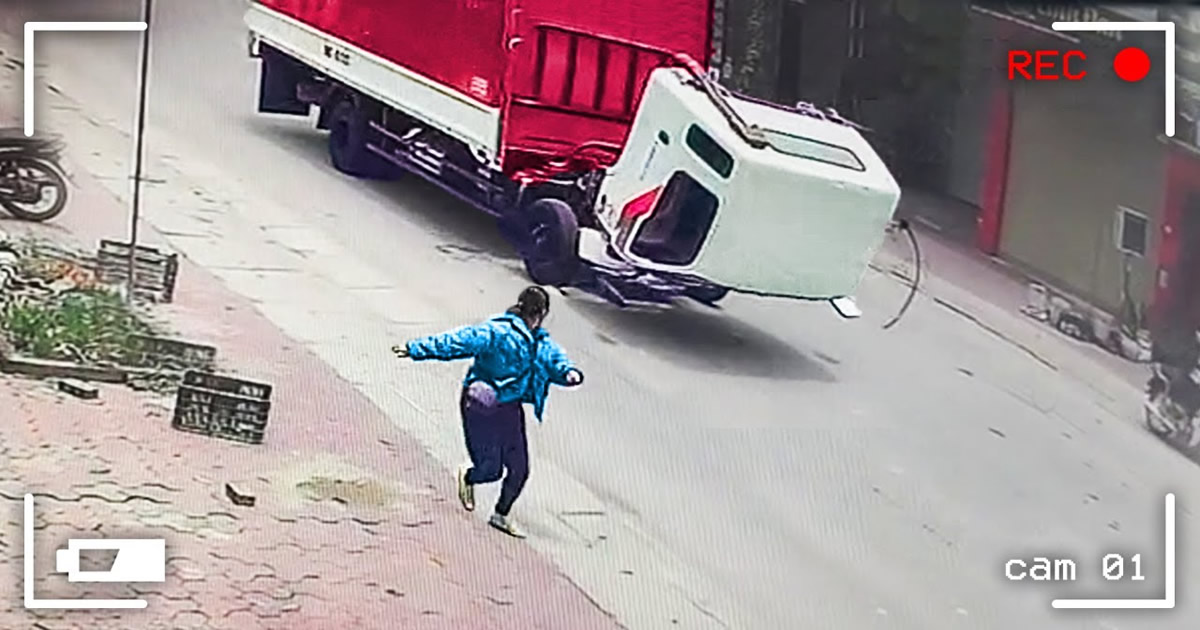 40 incríveis momentos surpreendentes na estrada