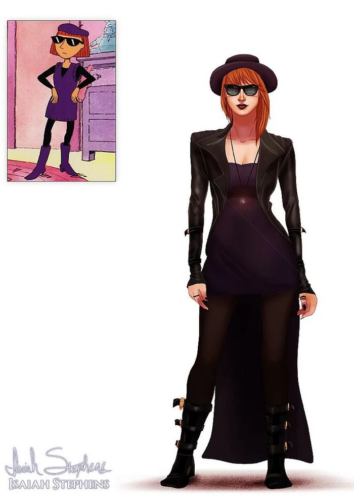 Artista reimagina personagens de desenhos animados populares como adultos modernos (38 fotos) 8