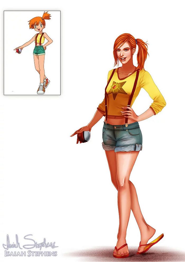 Artista reimagina personagens de desenhos animados populares como adultos modernos (38 fotos) 12