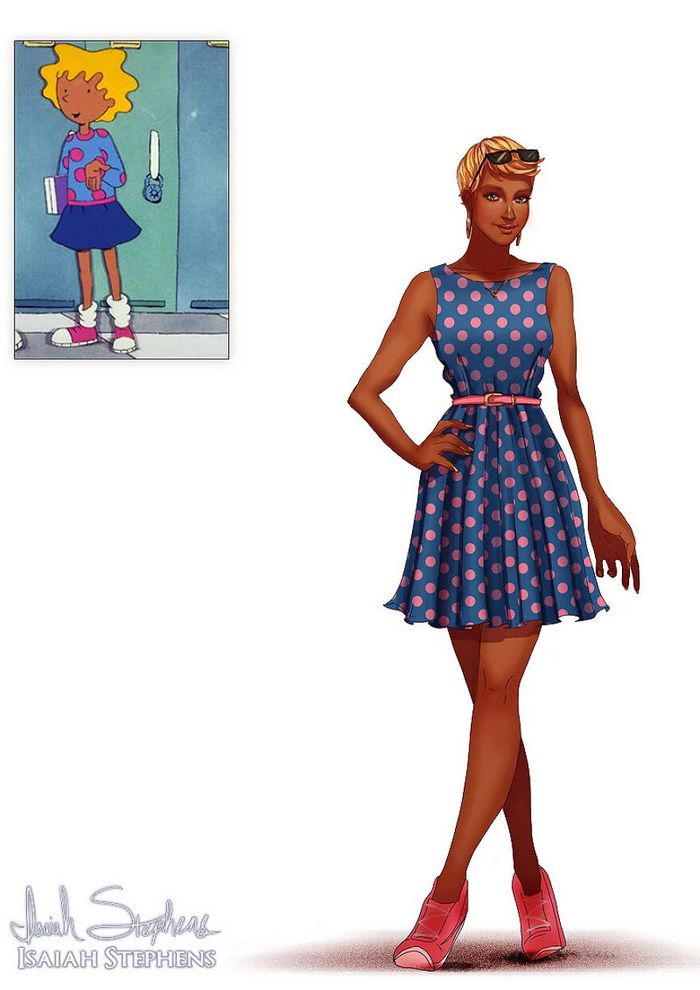 Artista reimagina personagens de desenhos animados populares como adultos modernos (38 fotos) 23