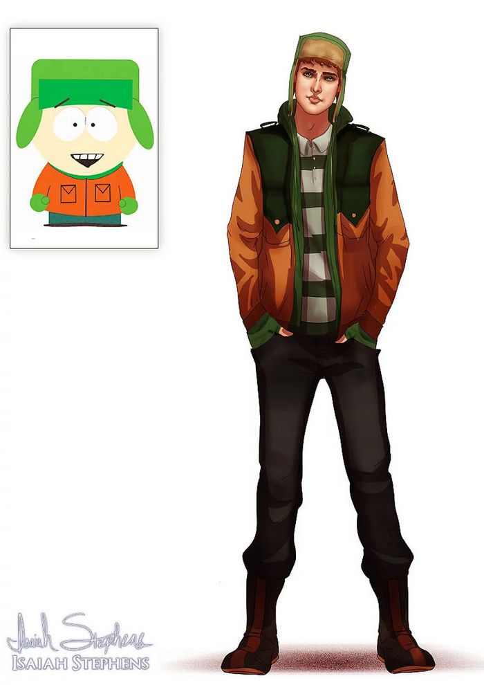 Artista reimagina personagens de desenhos animados populares como adultos modernos (38 fotos) 27