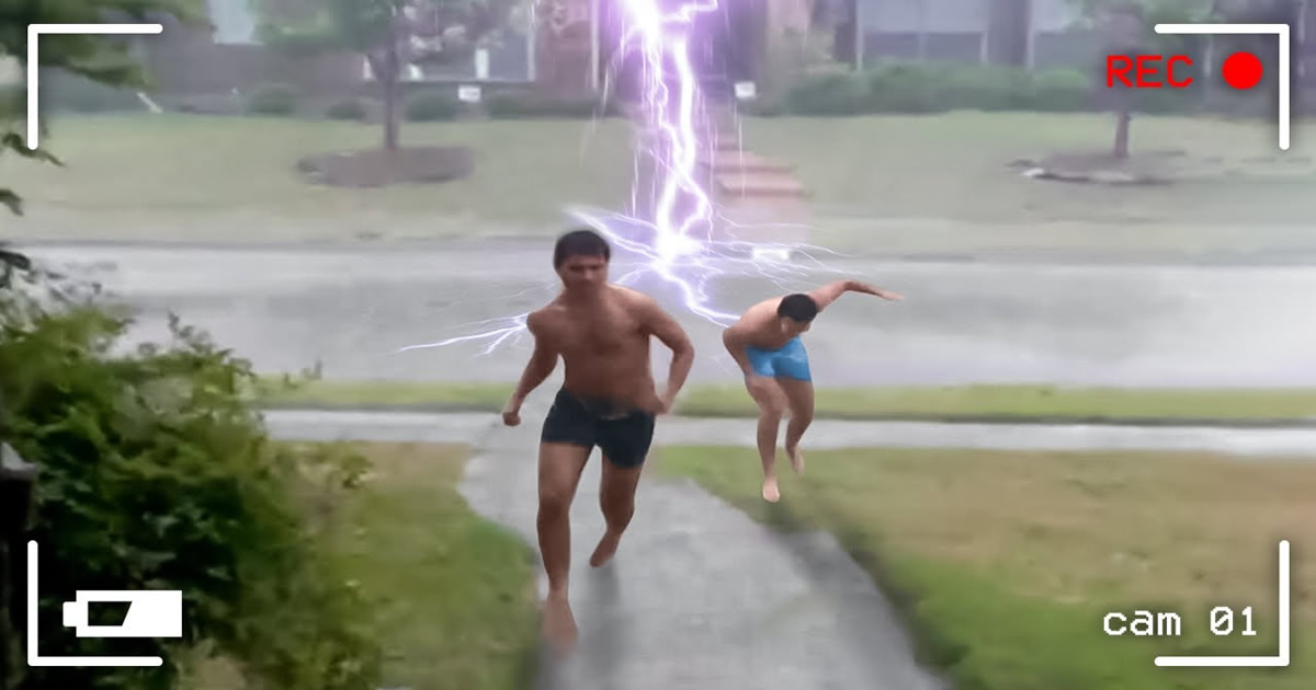 As pessoas mais sortudas já gravadas pelas câmeras
