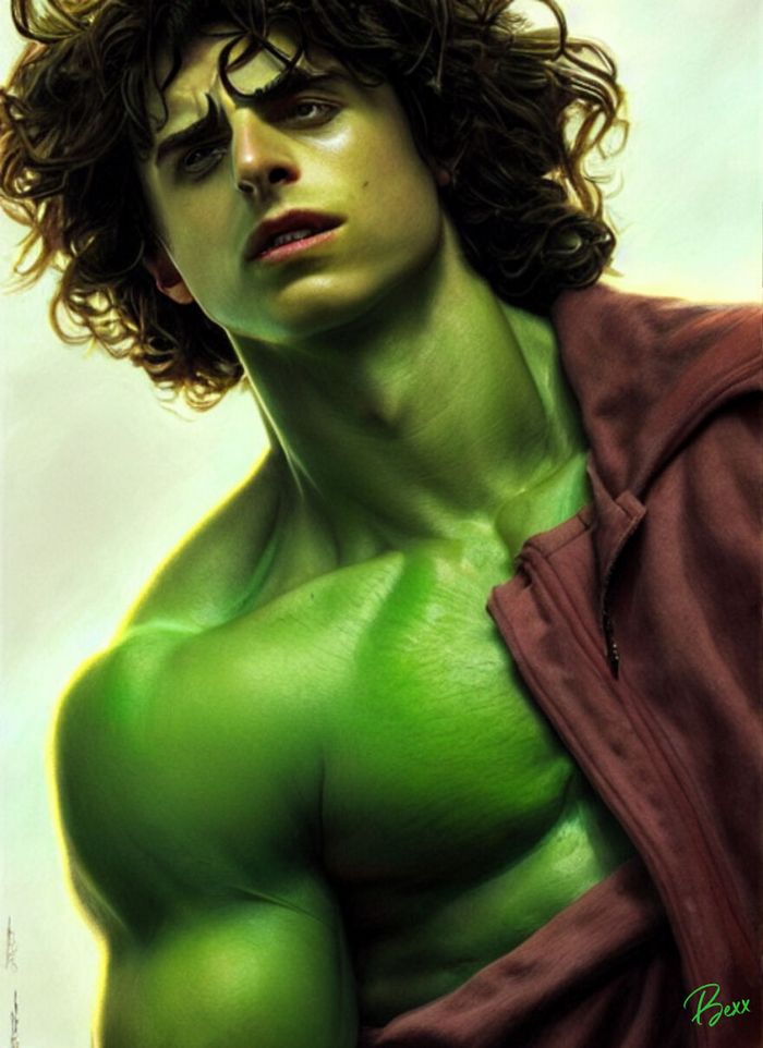 38 celebridades transformada em suas versão Hulk 5