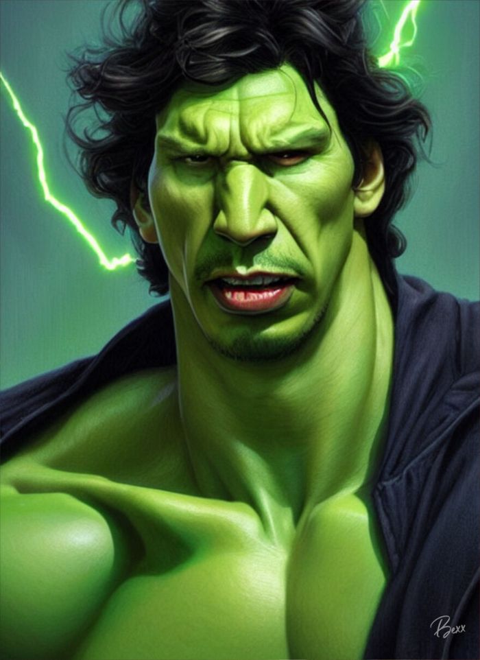 38 celebridades transformada em suas versão Hulk 10