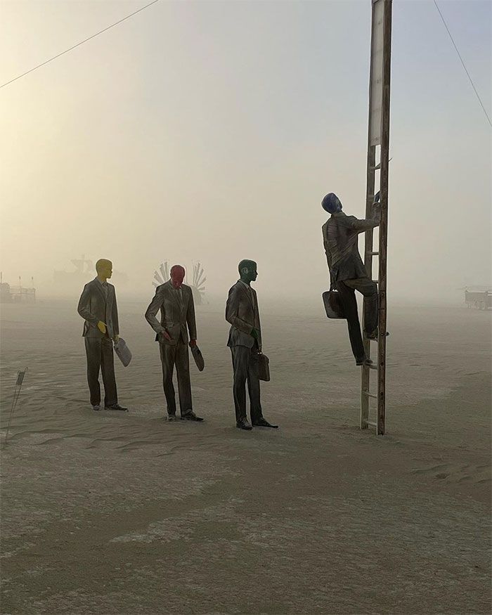 48 fotos do festival Burning Man 2022 5