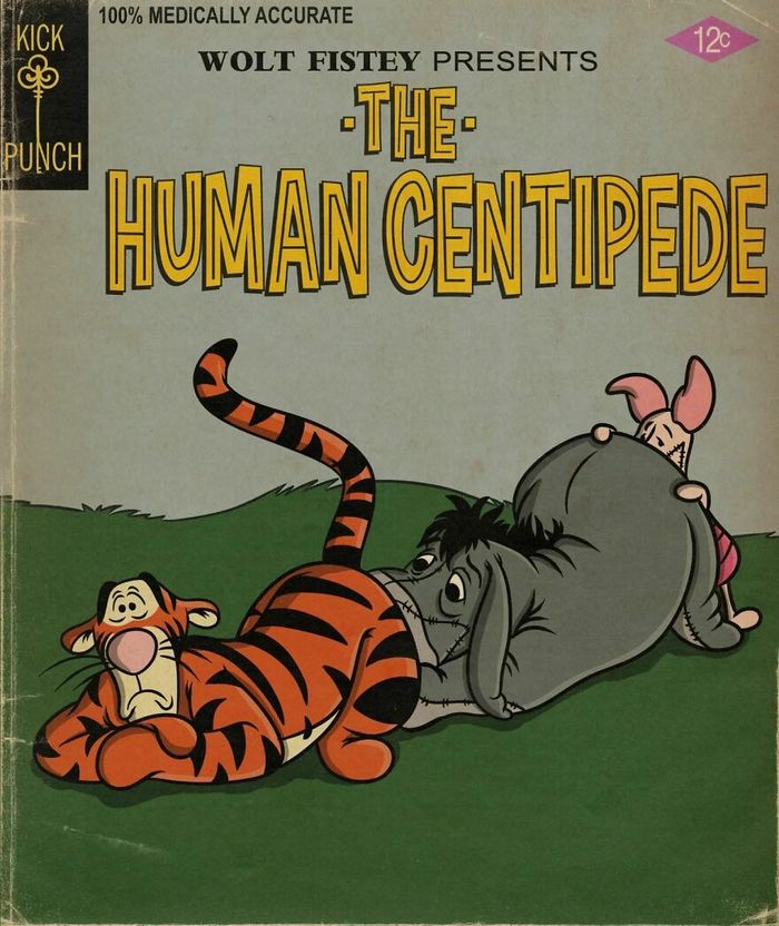 42 ilustrações mais assustadoras de desenhos animados que viraram slasher 10