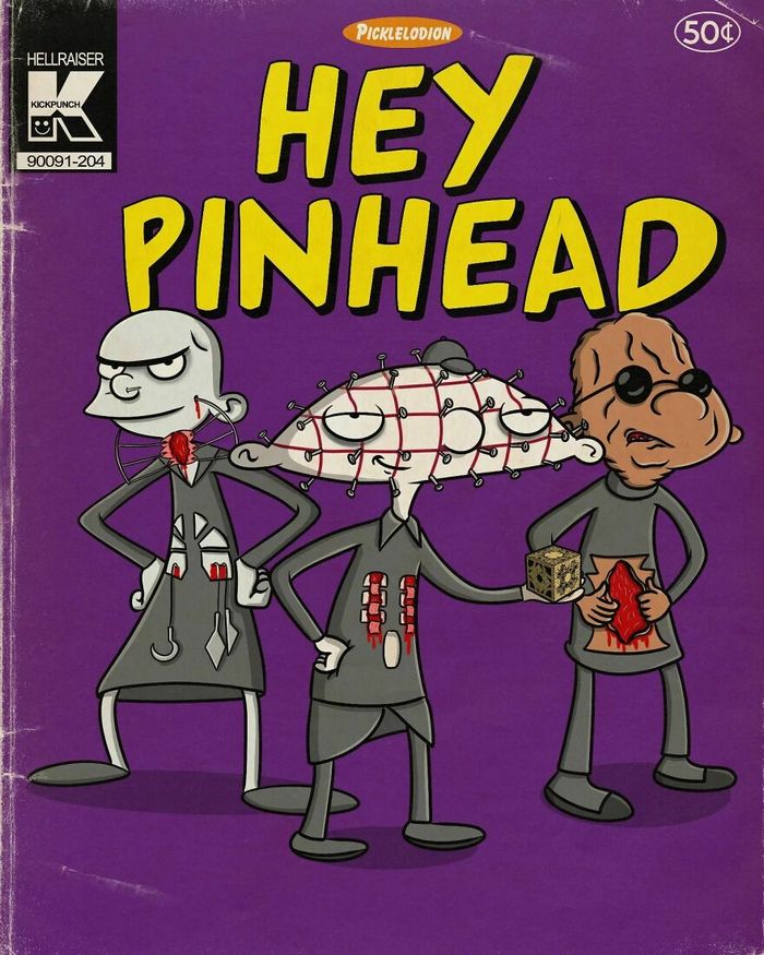 42 ilustrações mais assustadoras de desenhos animados que viraram slasher 18