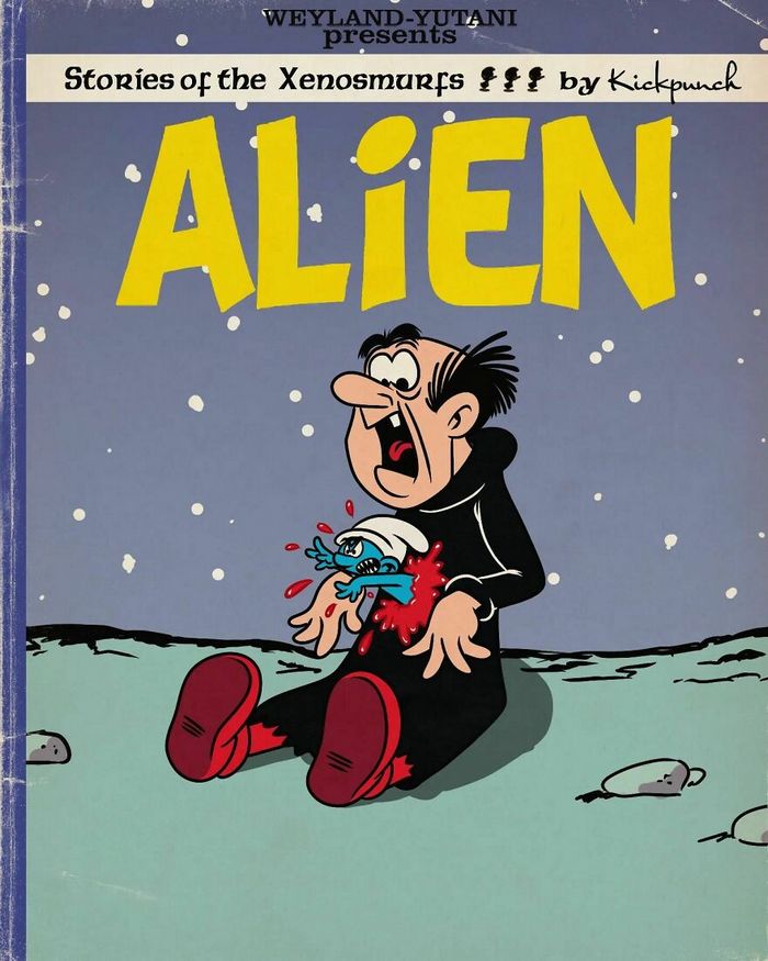 42 ilustrações mais assustadoras de desenhos animados que viraram slasher 33