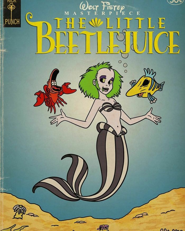 42 ilustrações mais assustadoras de desenhos animados que viraram slasher 42