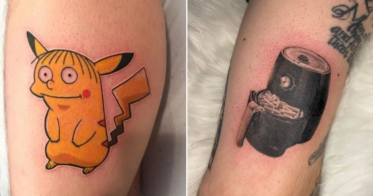 15 pessoas cujas tatuagens provocam muitas risadas
