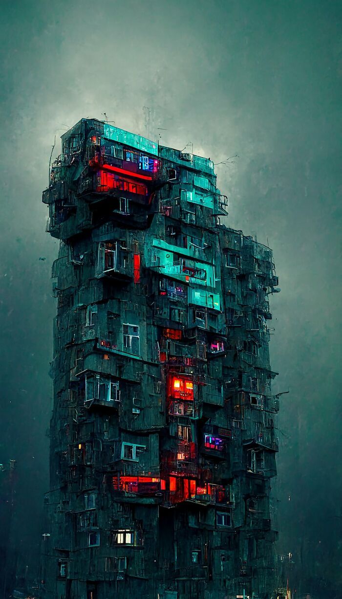 27 pinturas de edifícios geradas por rede neural por este artista 5 27 pinturas de edifícios geradas por rede neural por este artista 5