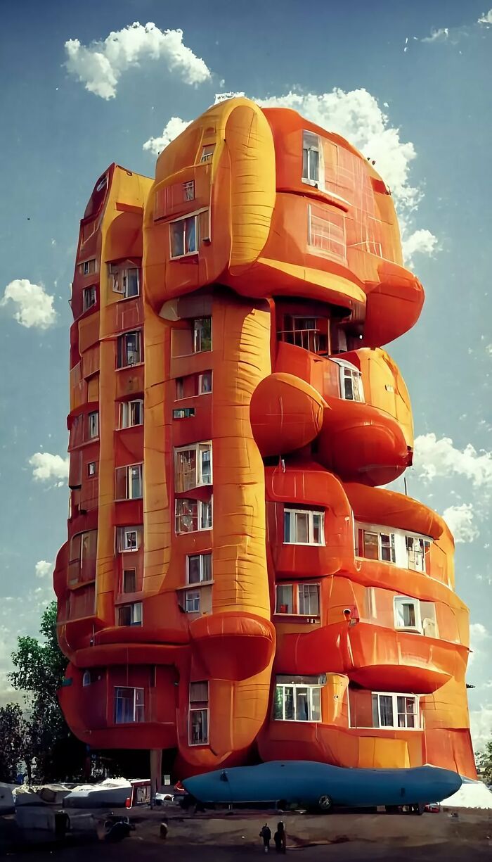 27 pinturas de edifícios geradas por rede neural por este artista 8 27 pinturas de edifícios geradas por rede neural por este artista 8