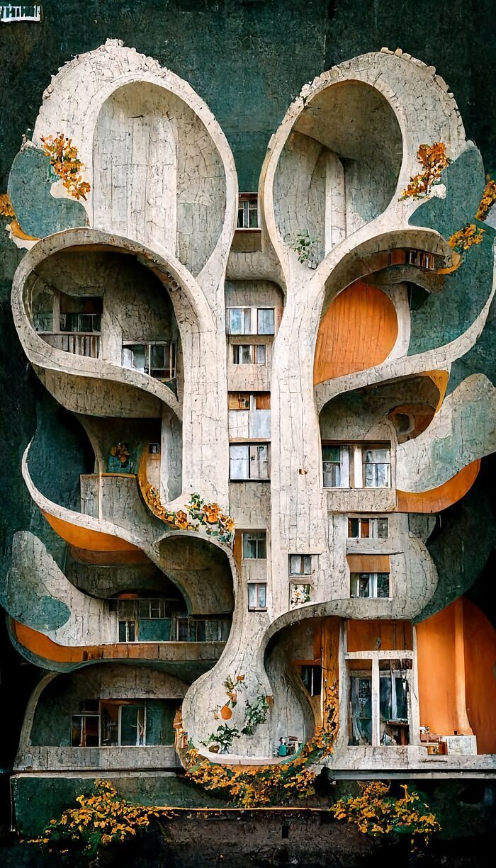 27 pinturas de edifícios geradas por rede neural por este artista 15 27 pinturas de edifícios geradas por rede neural por este artista 15