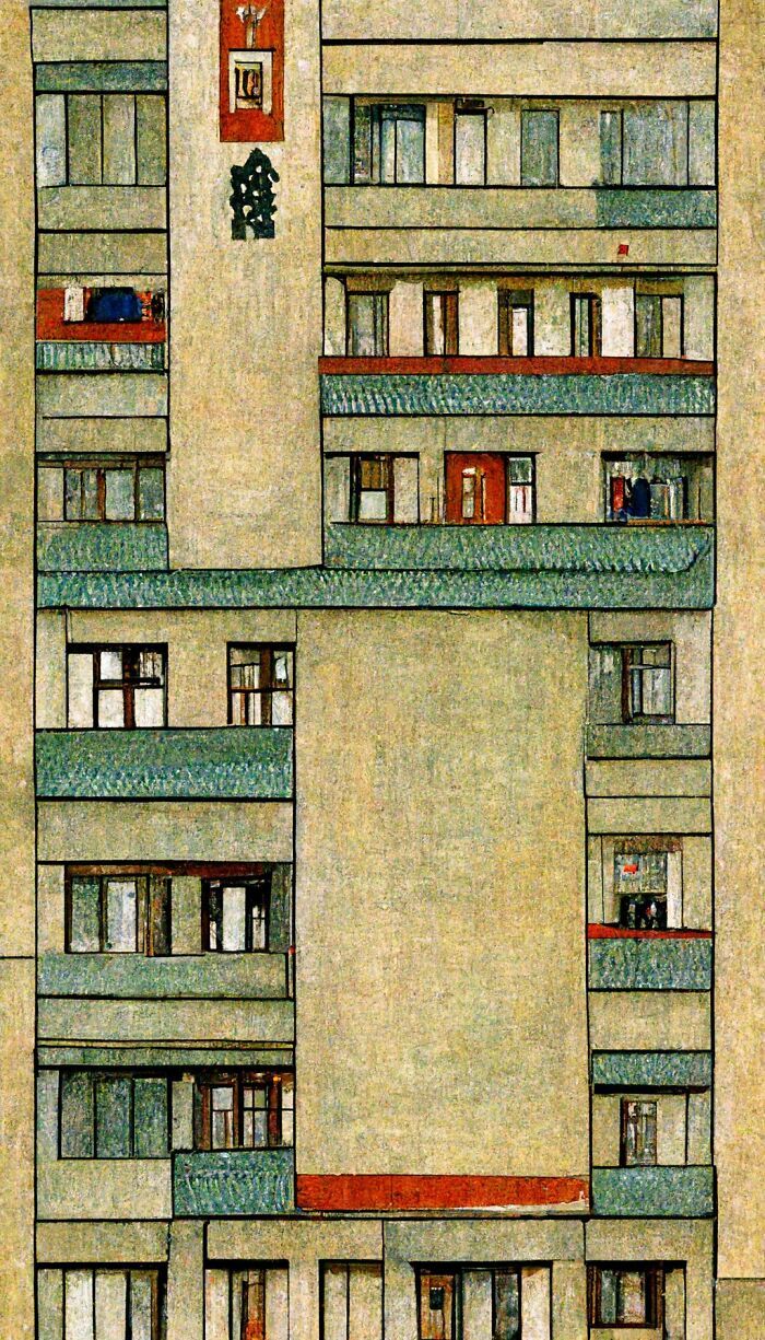 27 pinturas de edifícios geradas por rede neural por este artista 24 27 pinturas de edifícios geradas por rede neural por este artista 24
